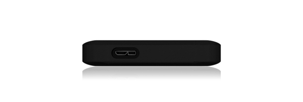 Ext. HDD-Case, 1x SATA III 2.5" to 1x USB 3.0 Host, UASP, Silicon Prot