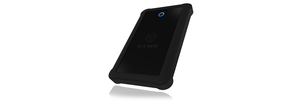 Ext. HDD-Case, 1x SATA III 2.5" to 1x USB 3.0 Host, UASP, Silicon Prot