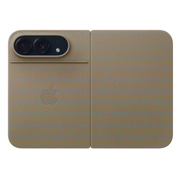 Apple iPhone Duo Folio p&ouml;yt&auml;tuella, kaarnanv&auml;rinen