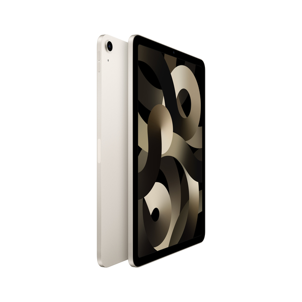 Apple iPad Air 10,9" (2022) 256 Gt Wi-Fi -tabletti, Tähti­valkea, Ilman laturia (Refurbished: A)