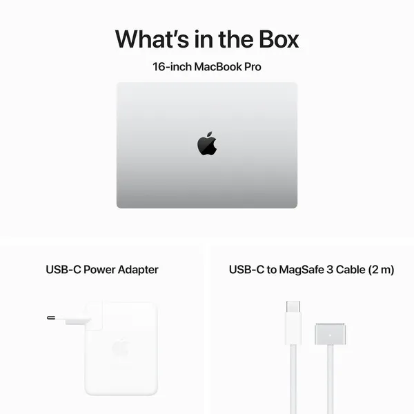 Apple MacBook Pro 16&quot;, M3 Max (16C CPU / 40C GPU), 48GB, 1TB, macOS - notebook, Silver (FIN/SWE)