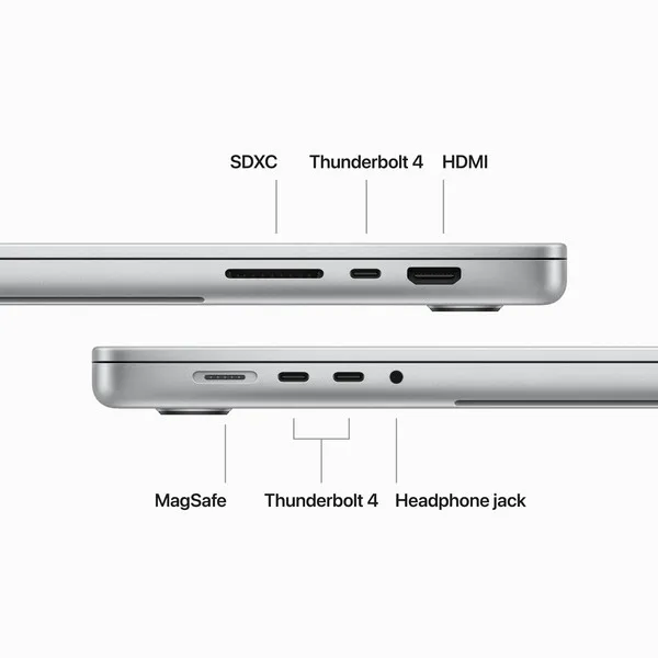 Apple MacBook Pro 16&quot;, M3 Max (16C CPU / 40C GPU), 48GB, 1TB, macOS - notebook, Silver (FIN/SWE)