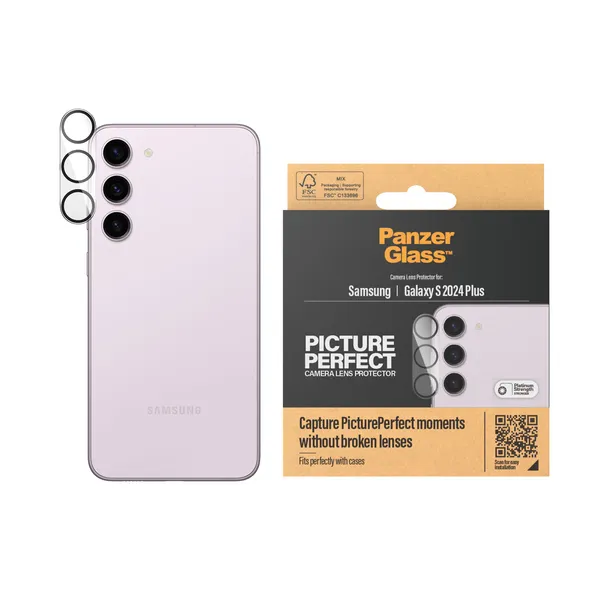 PanzerGlass PicturePerfect, Galaxy S24 Plus - Camera Lens Protector