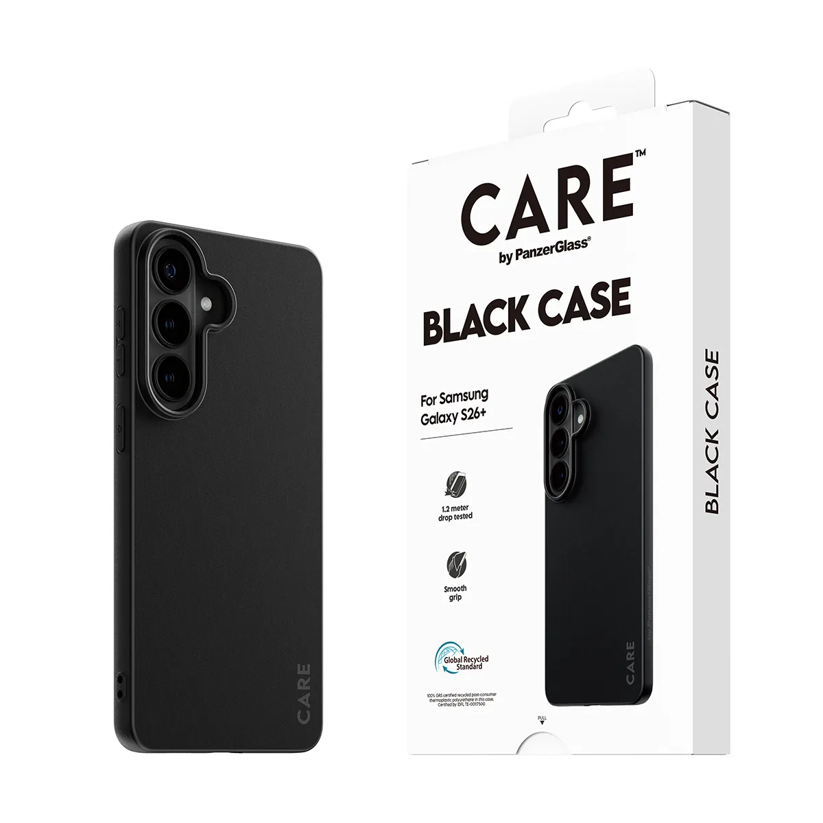 PanzerGlass CARE Case for Galaxy S26+, Black