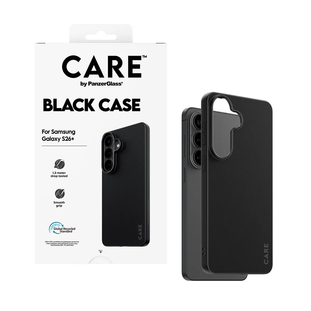 PanzerGlass CARE Case for Galaxy S26+, Black