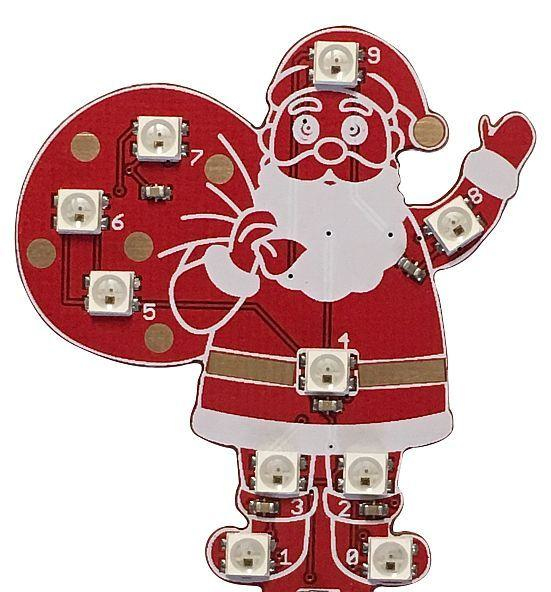 Micro:bit Santa Blinky 4-tronix