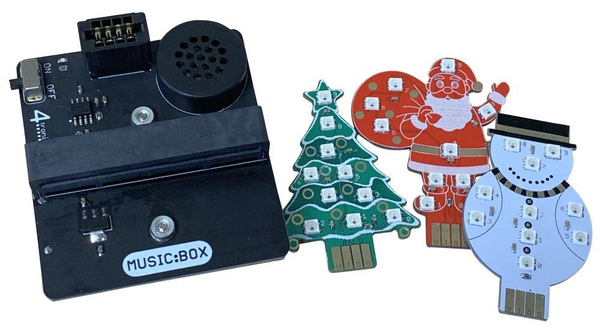 Micro:bit Santa Blinky 4-tronix
