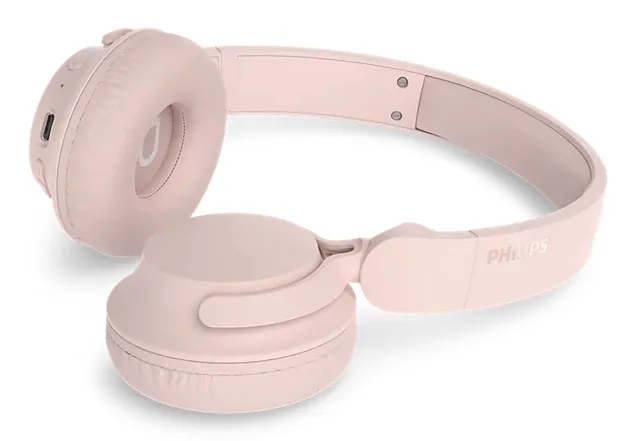 Philips TAH4000PK/00 Wireless On-ear Headphones, Pink