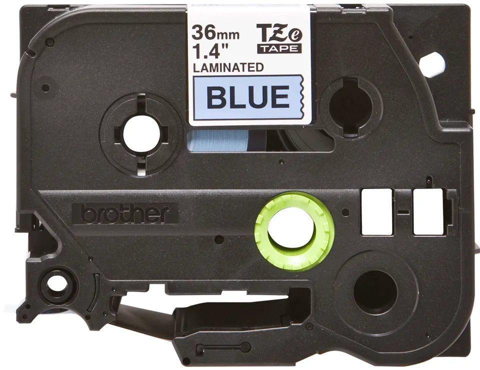 BROTHER TZE261 tape black/blue 36mm 8m
