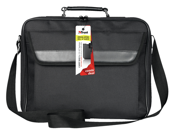 TRUST 16" LAPTOP BAG + 10" HARDCOVER SLEEVE