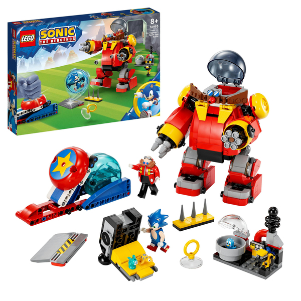 Lego Ideas Sonic vs. tri Eggmanin Kuolemanmuna-robotti 76993