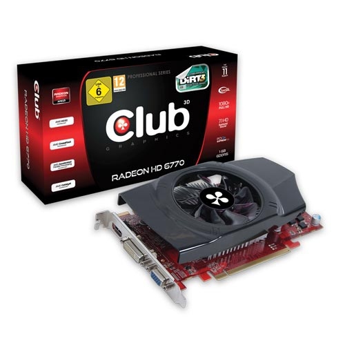 CLUB3D CGAX-67724I HD6770 1GB DDR5