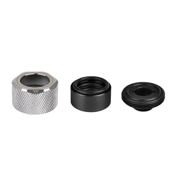 Thermaltake Pacific C-Pro G1/4 PETG 16mm OD 6 Pack - Chrome
