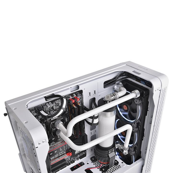 Thermaltake Pacific C-Pro G1/4 PETG 16mm OD 6 Pack - Chrome