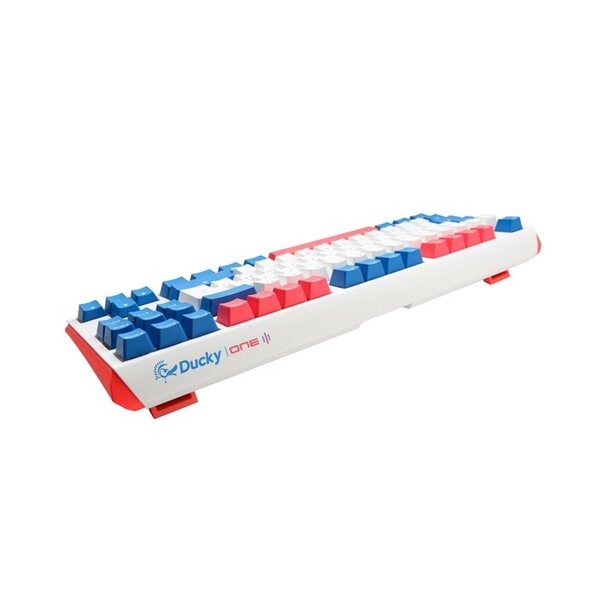 Ducky One 3 - Bon Voyage Nordic - TKL - Cherry Red - RGB -pelin&auml;pp&auml;imist&ouml;