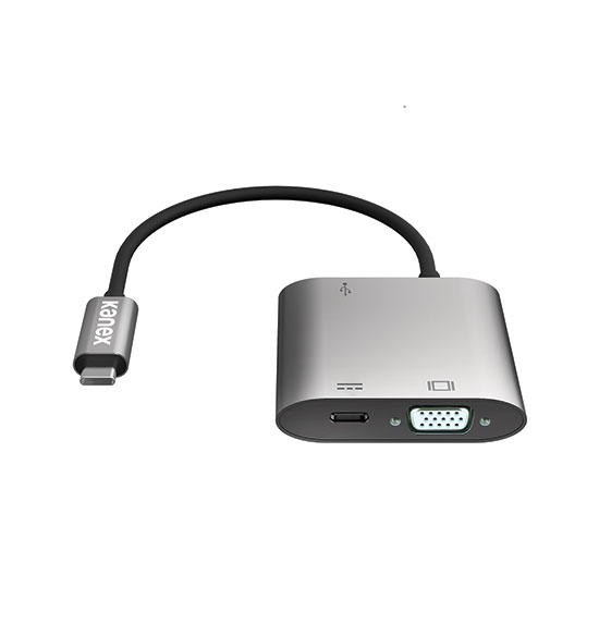 Kanex USB-C VGA adapter med USB-C power pass through