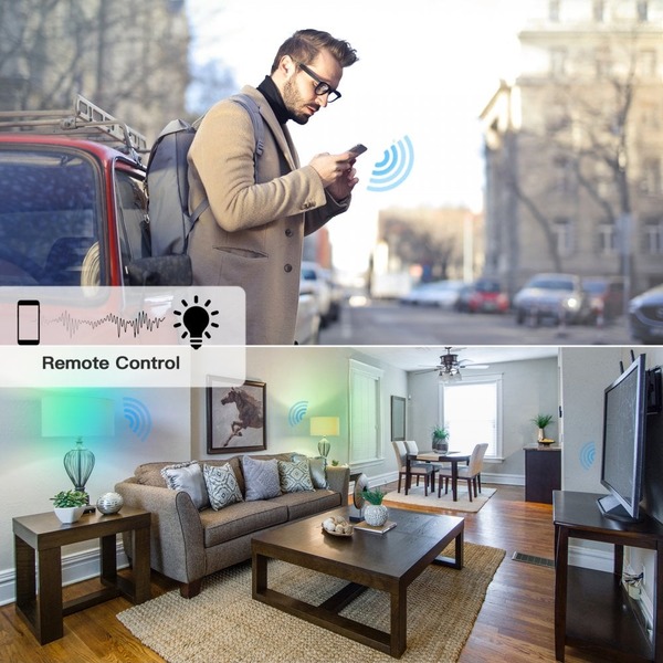 Woox Wi-Fi RGB - smart bulb, E14, 4.5W