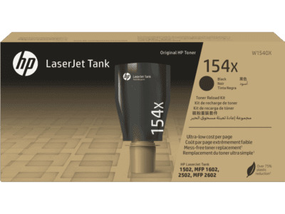 HP 154X laser toner kit, Black