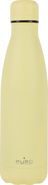 Puro Icon-pullo, pehme&auml;, 500 ml, vaaleankeltainen