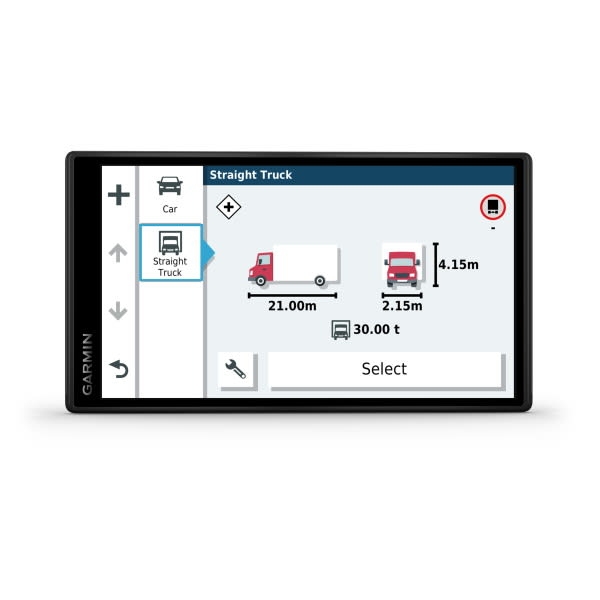 GARMIN DEZL LGV500, KUORMA-AUTO NAVIGAATTORI