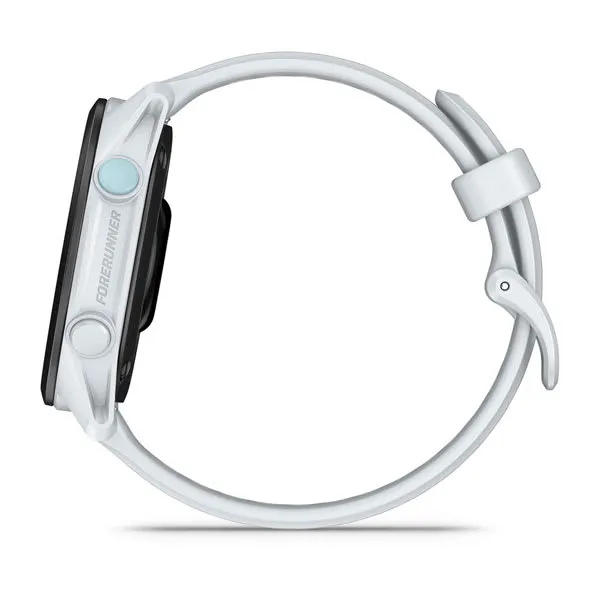 Garmin Forerunner 70 tr&auml;ningsklocka med silikonarmband, Whitestone