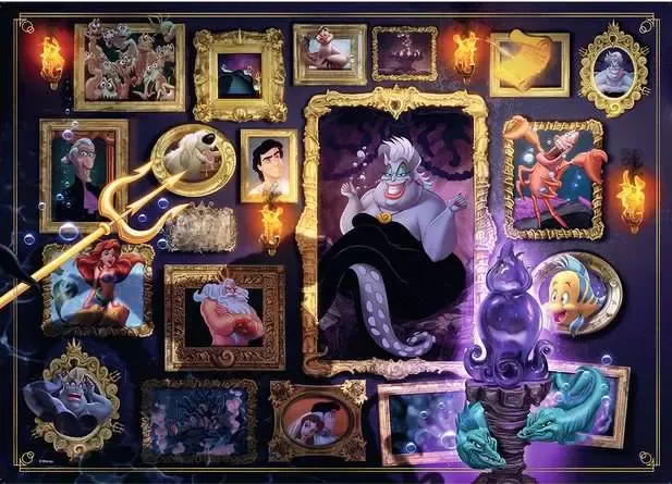 Ravensburger Villainous: Ursula - pussel, 1000 bitar