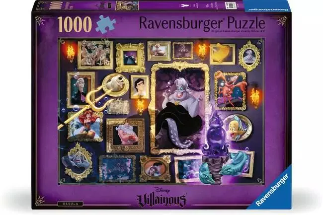 Ravensburger Villainous: Ursula - pussel, 1000 bitar