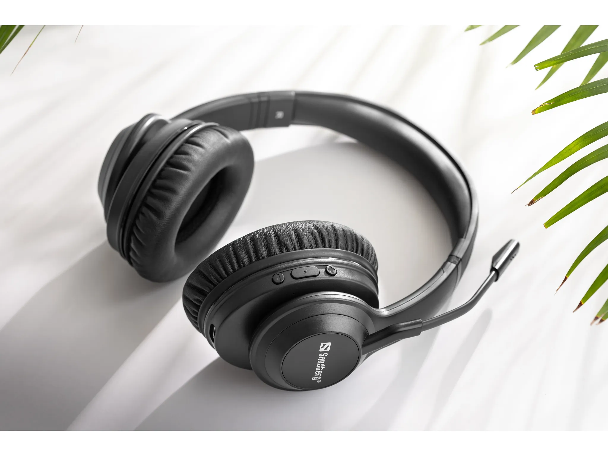 Sandberg Bluetooth Headset ANC+ENC Pro -langattomat kuulokkeet, Musta