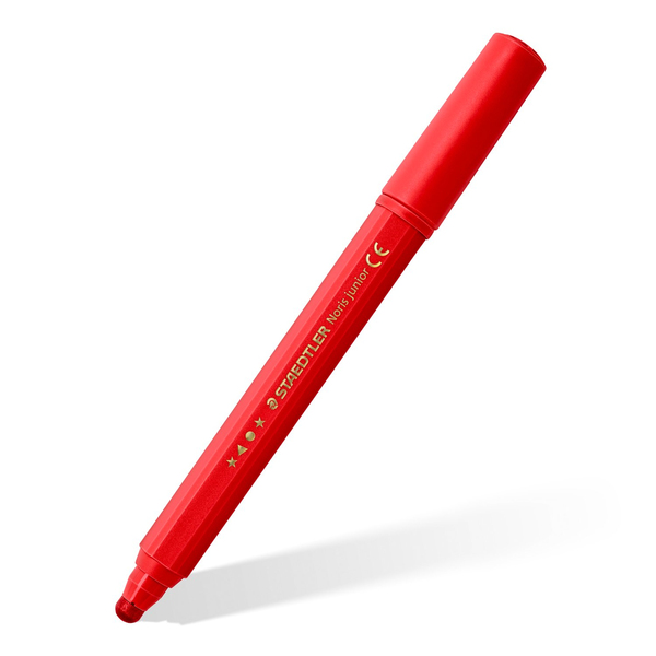 Staedtler Noris junior - fibretip pens in mixed colours, 6 pcs