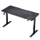 ThunderX3 LAB-X Gaming Table - Adjustable height Silent motor - Tempered Glass -  with Mesh side for air flow - (Box 1 out of 2)