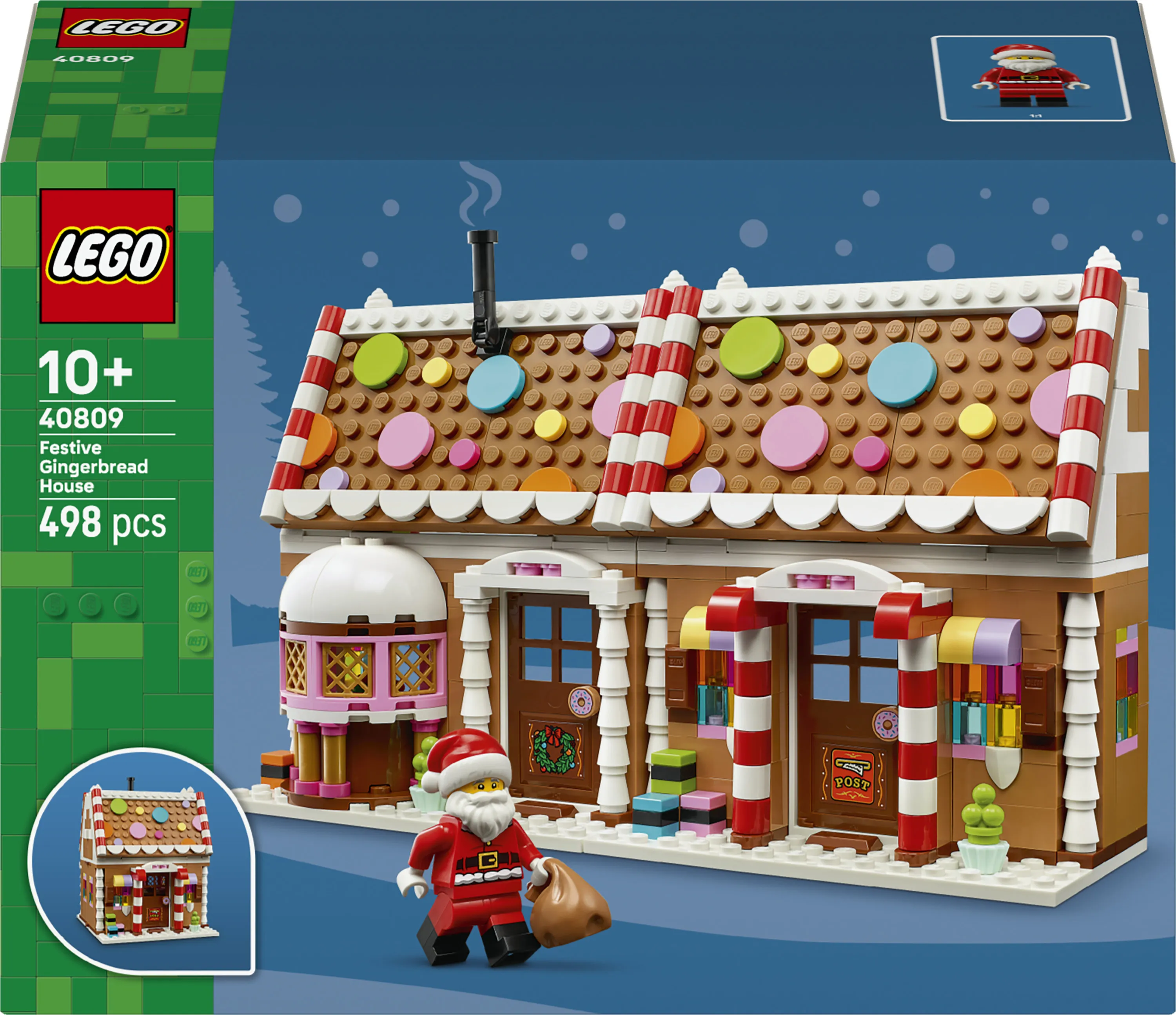 LEGO Seasonal Festive Gingerbread House 40809