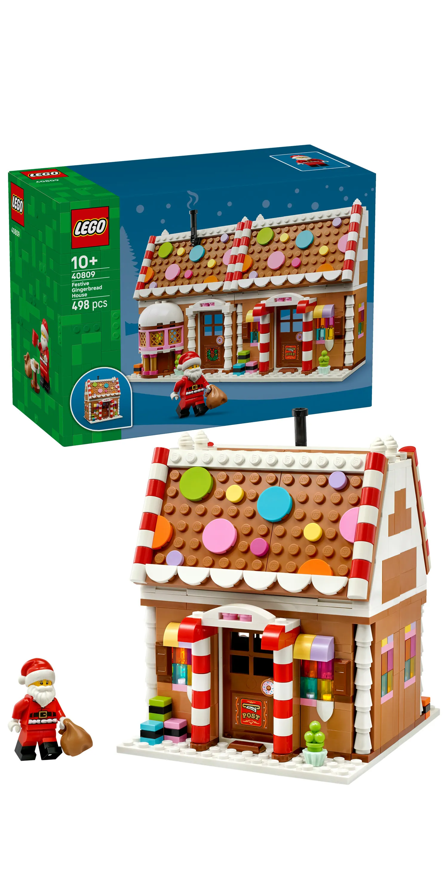 LEGO Seasonal Festive Gingerbread House 40809