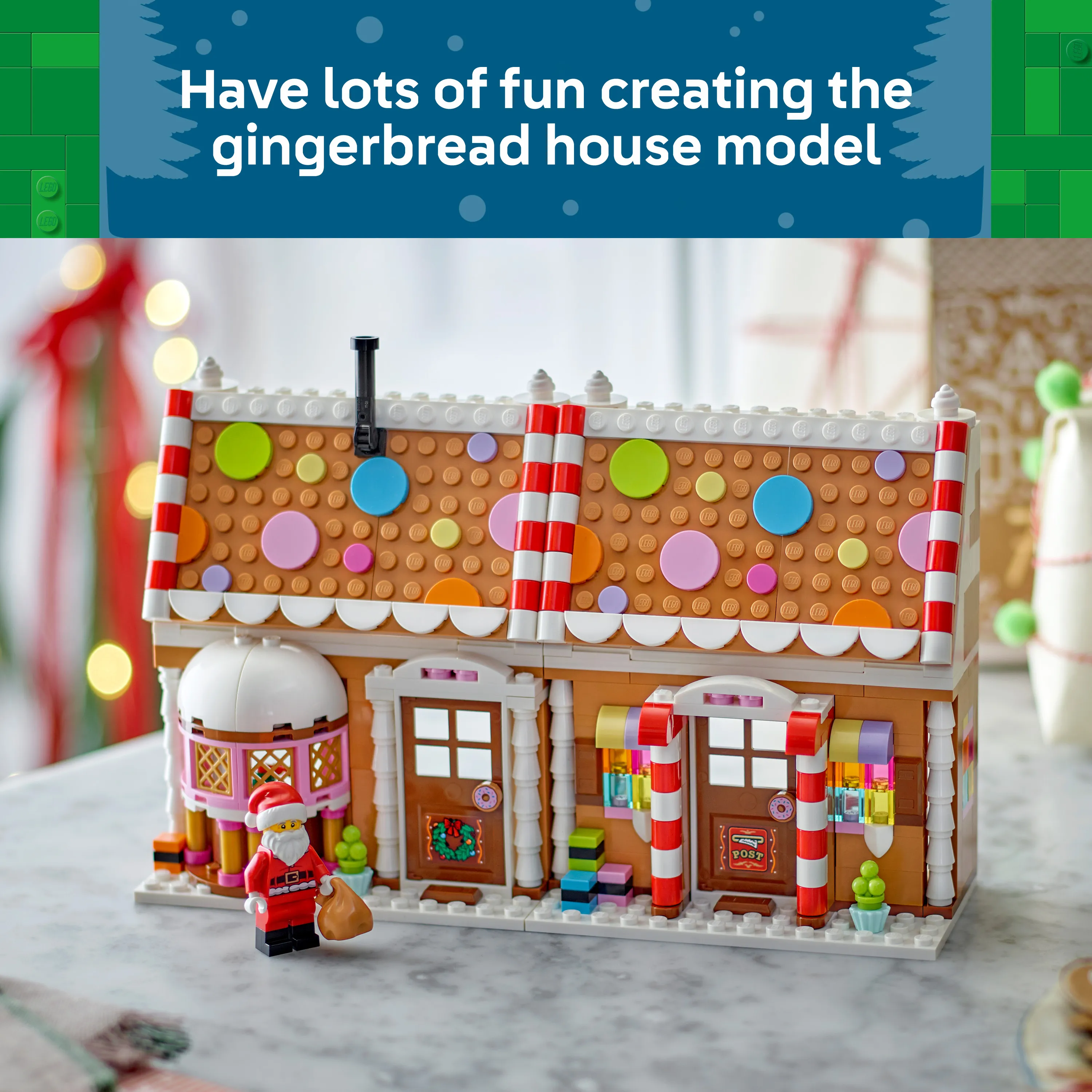 LEGO Seasonal Festive Gingerbread House 40809