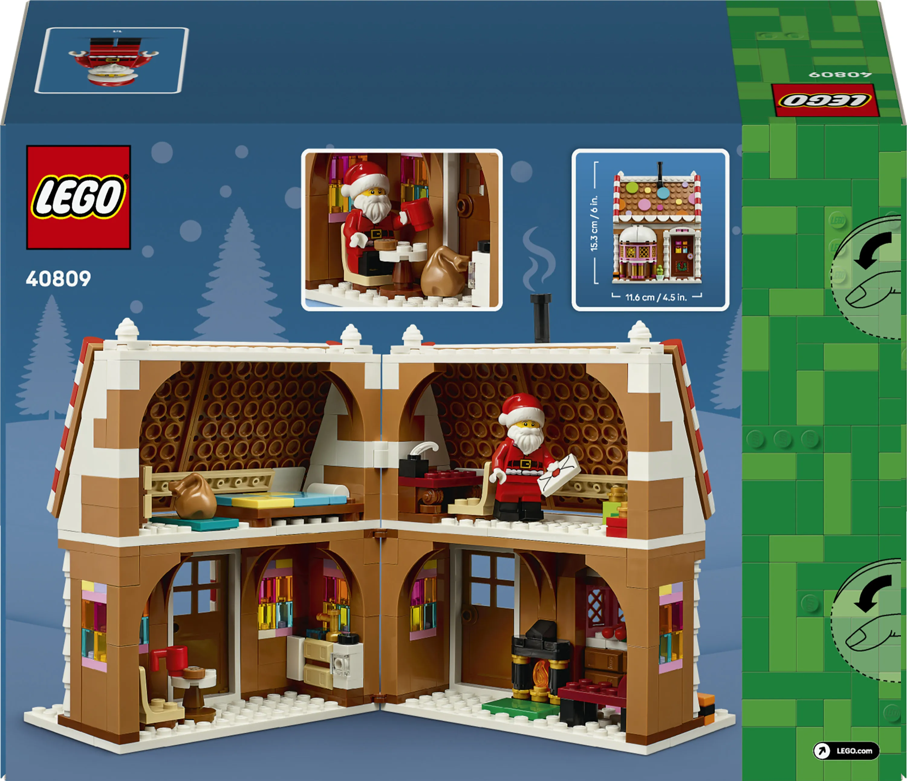 LEGO Seasonal Festive Gingerbread House 40809