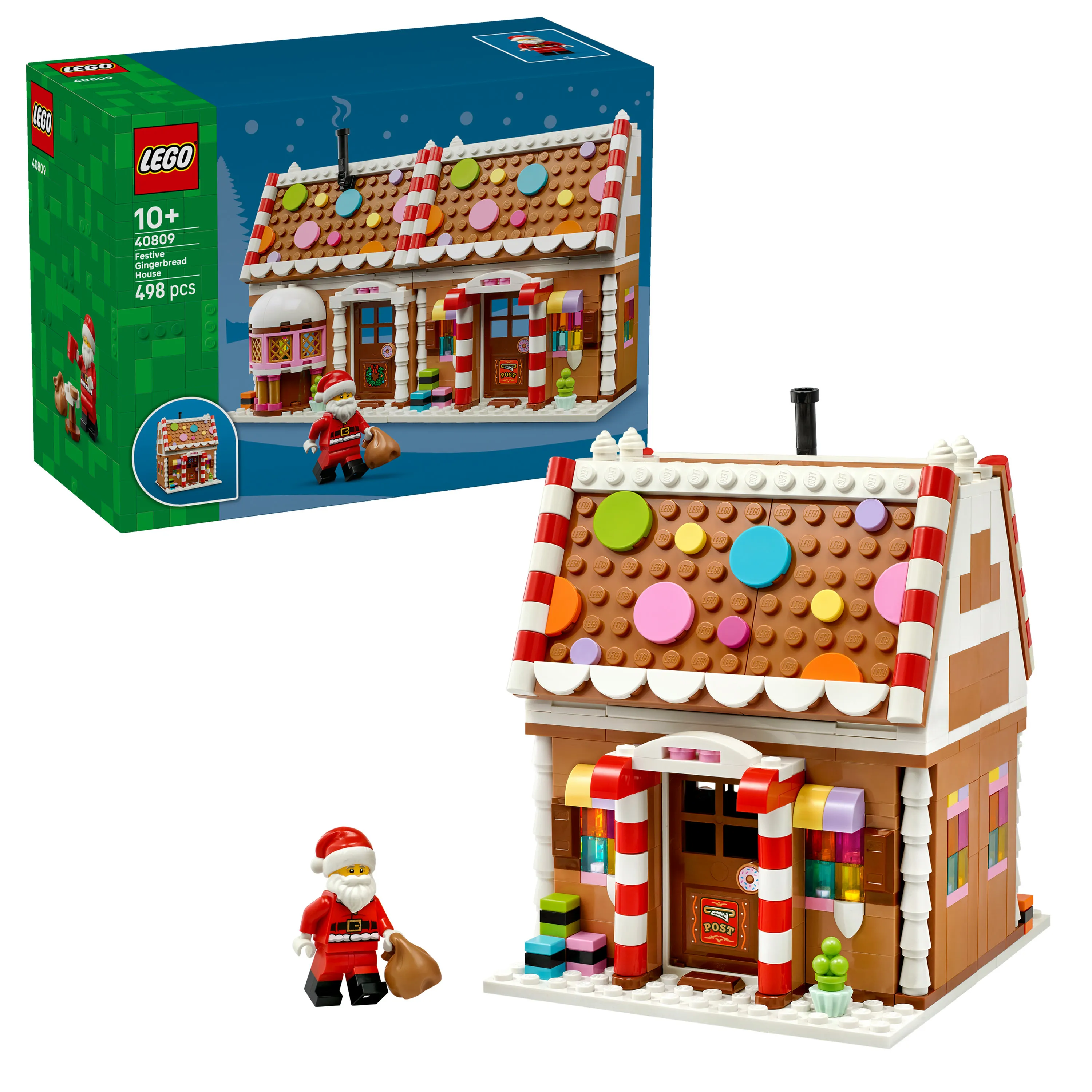 LEGO Seasonal Festive Gingerbread House 40809