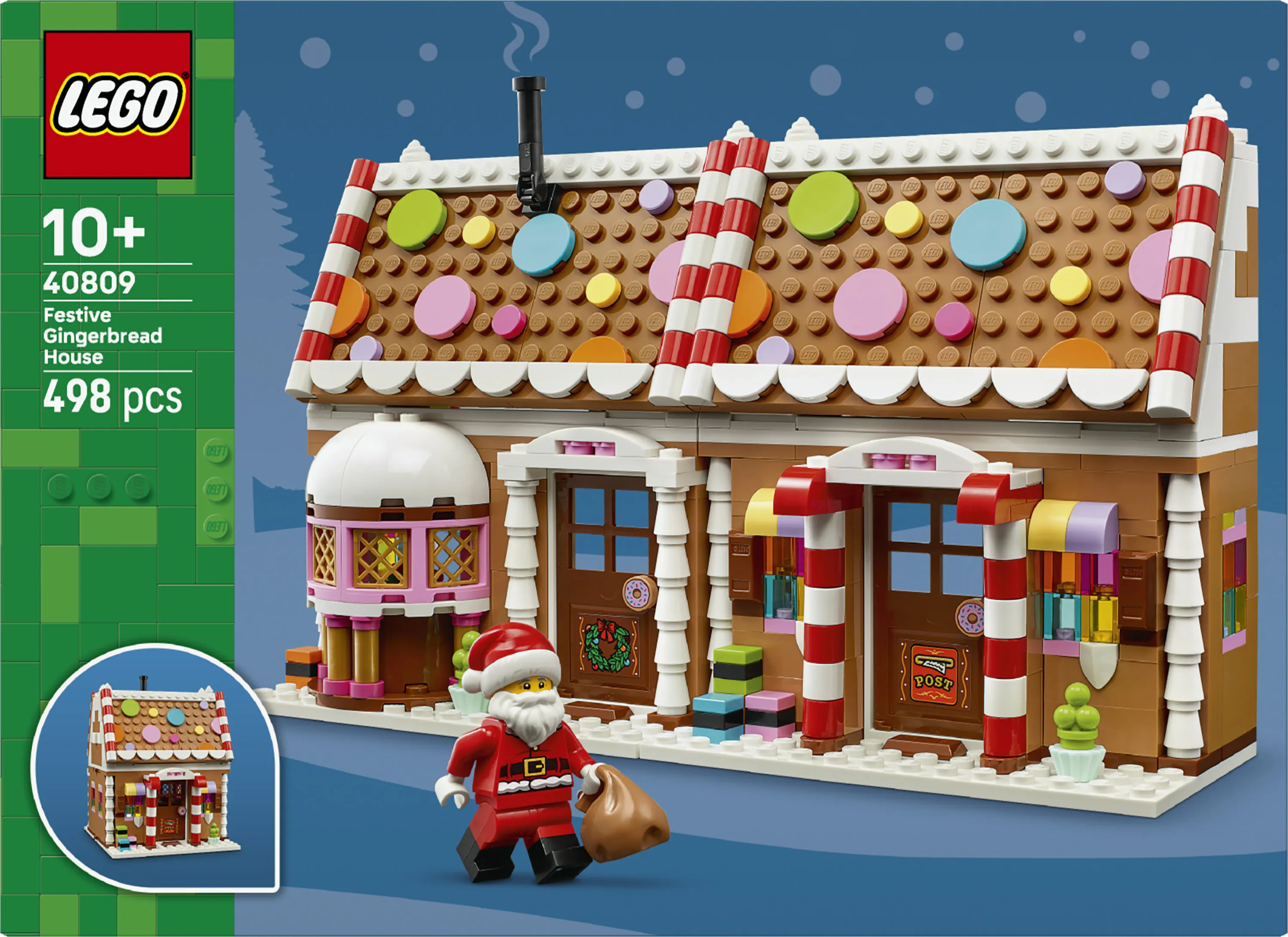 LEGO Seasonal Festive Gingerbread House 40809