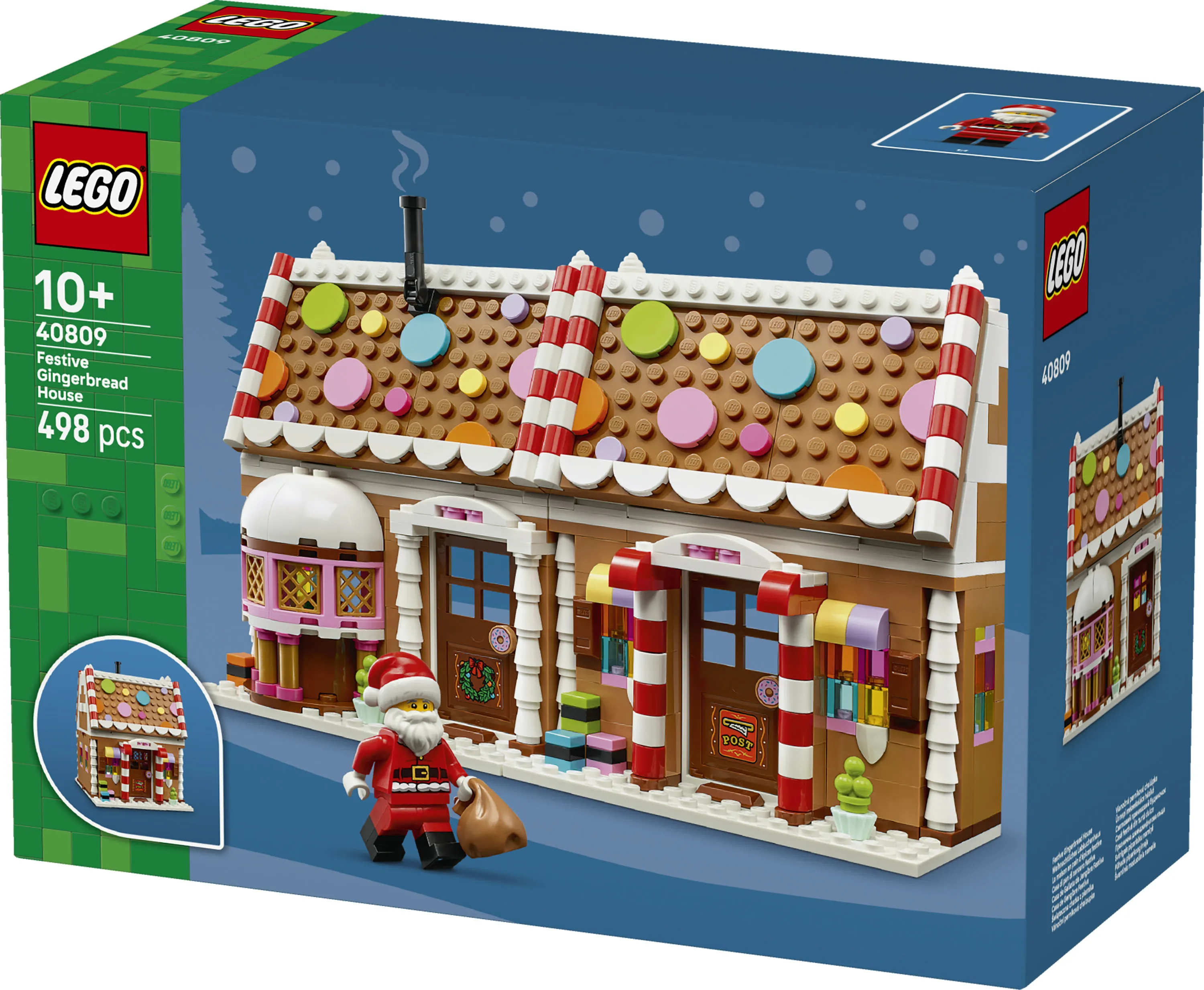 LEGO Seasonal Festive Gingerbread House 40809