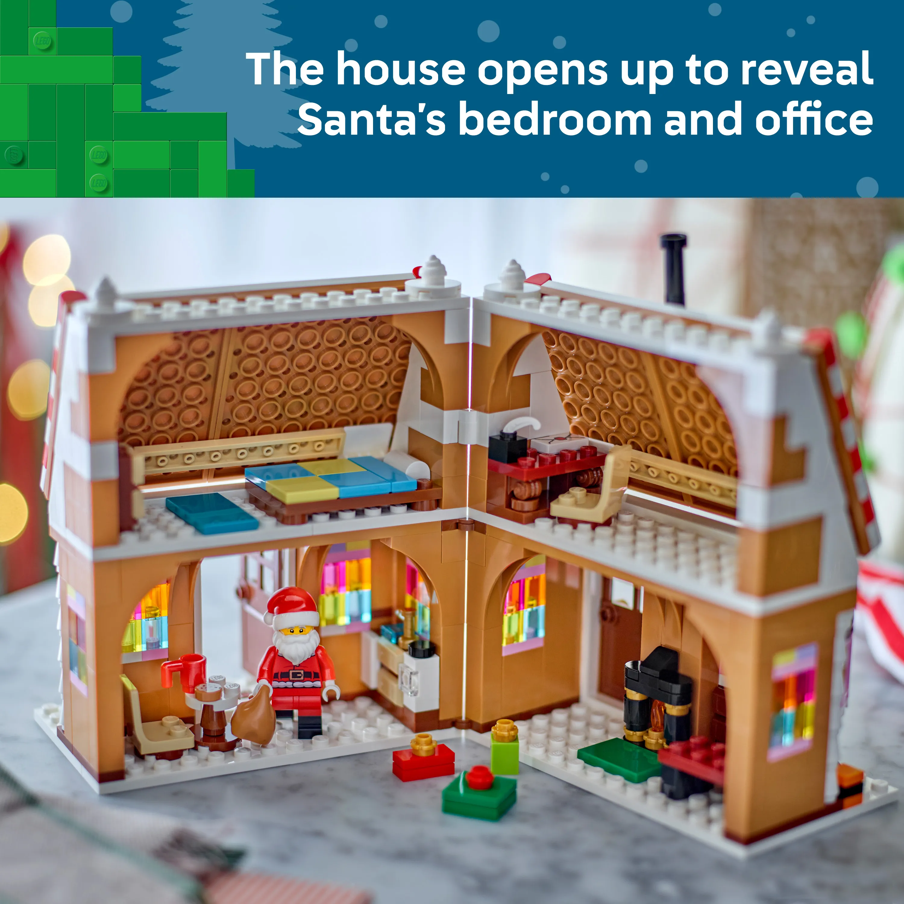 LEGO Seasonal Festive Gingerbread House 40809