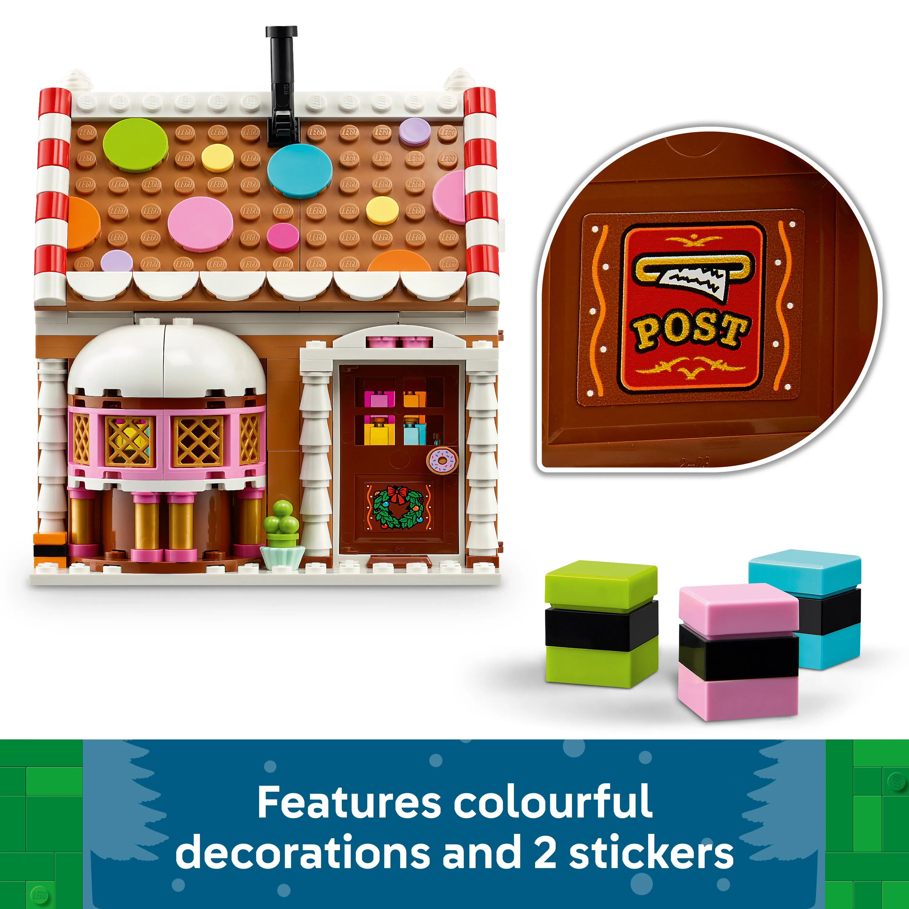 LEGO Seasonal Festive Gingerbread House 40809