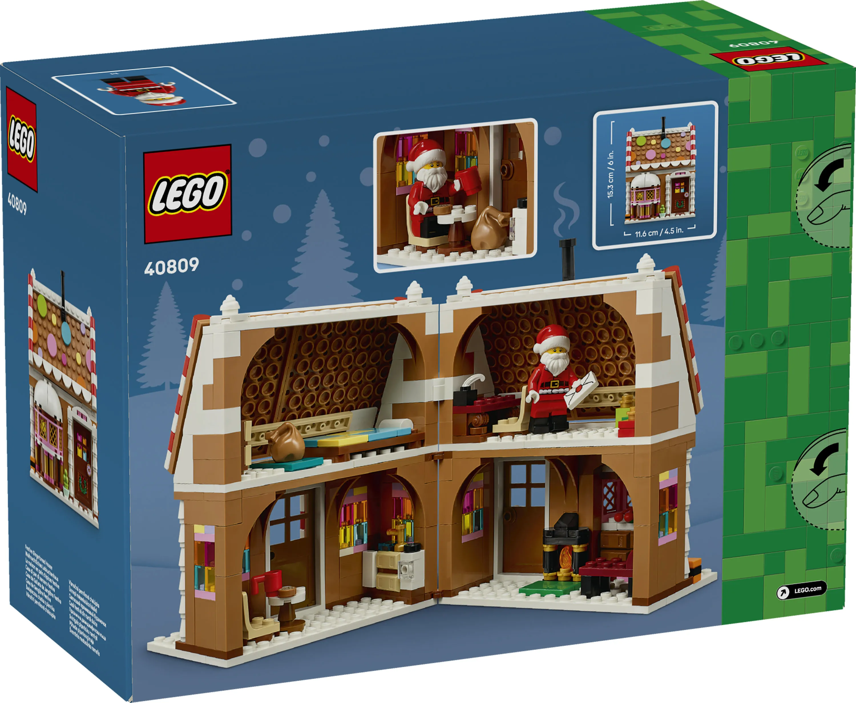 LEGO Seasonal Festive Gingerbread House 40809