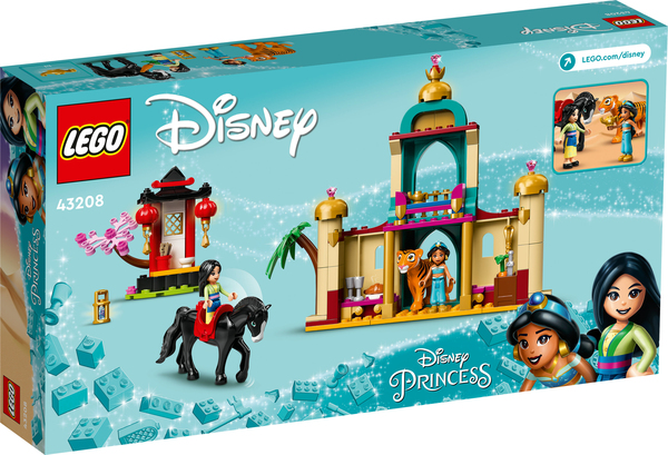 Lego Disney Princess -Jasminen ja Mulanin seikkailu 43208