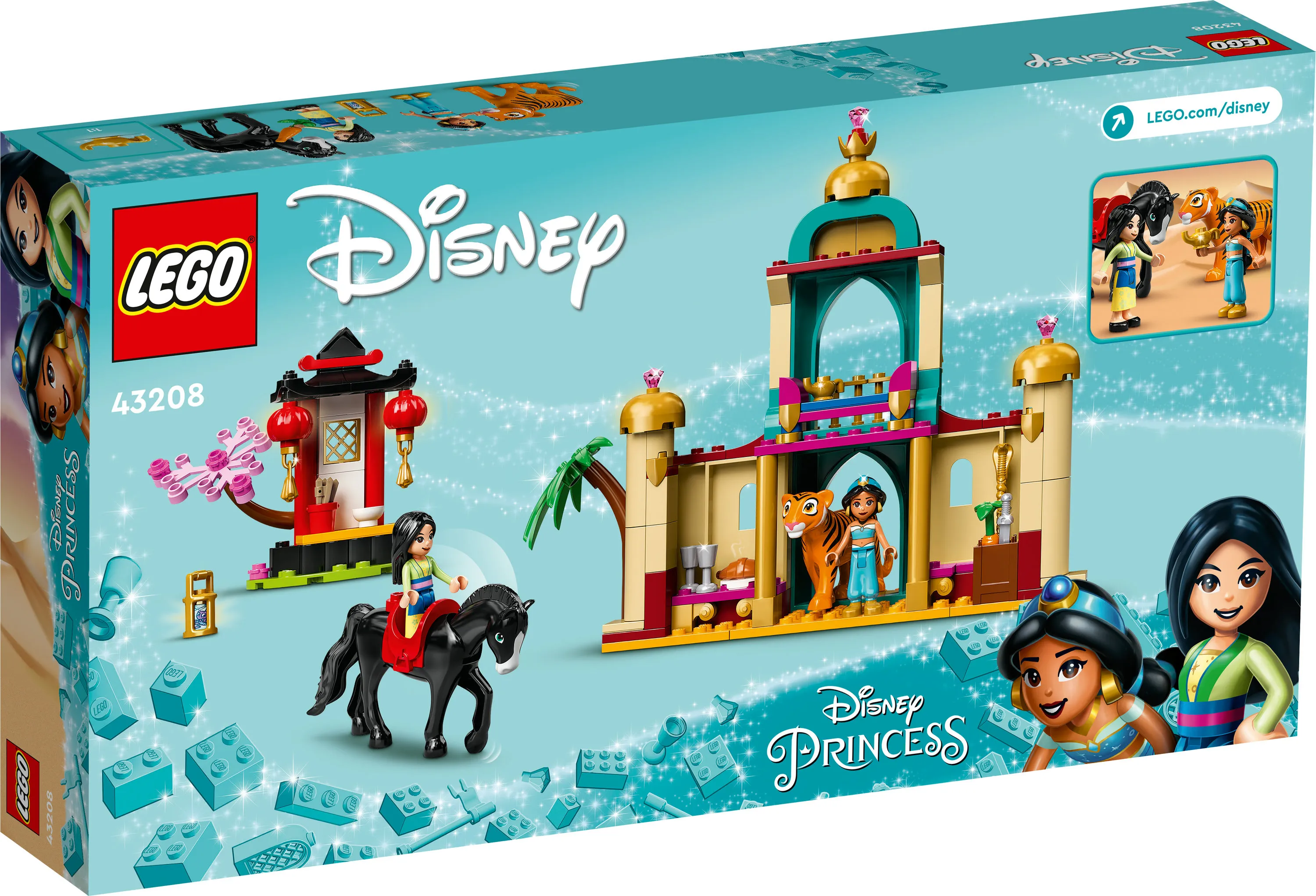 Lego Disney Princess- Jasmine och Mulans &auml;ventyr 43208