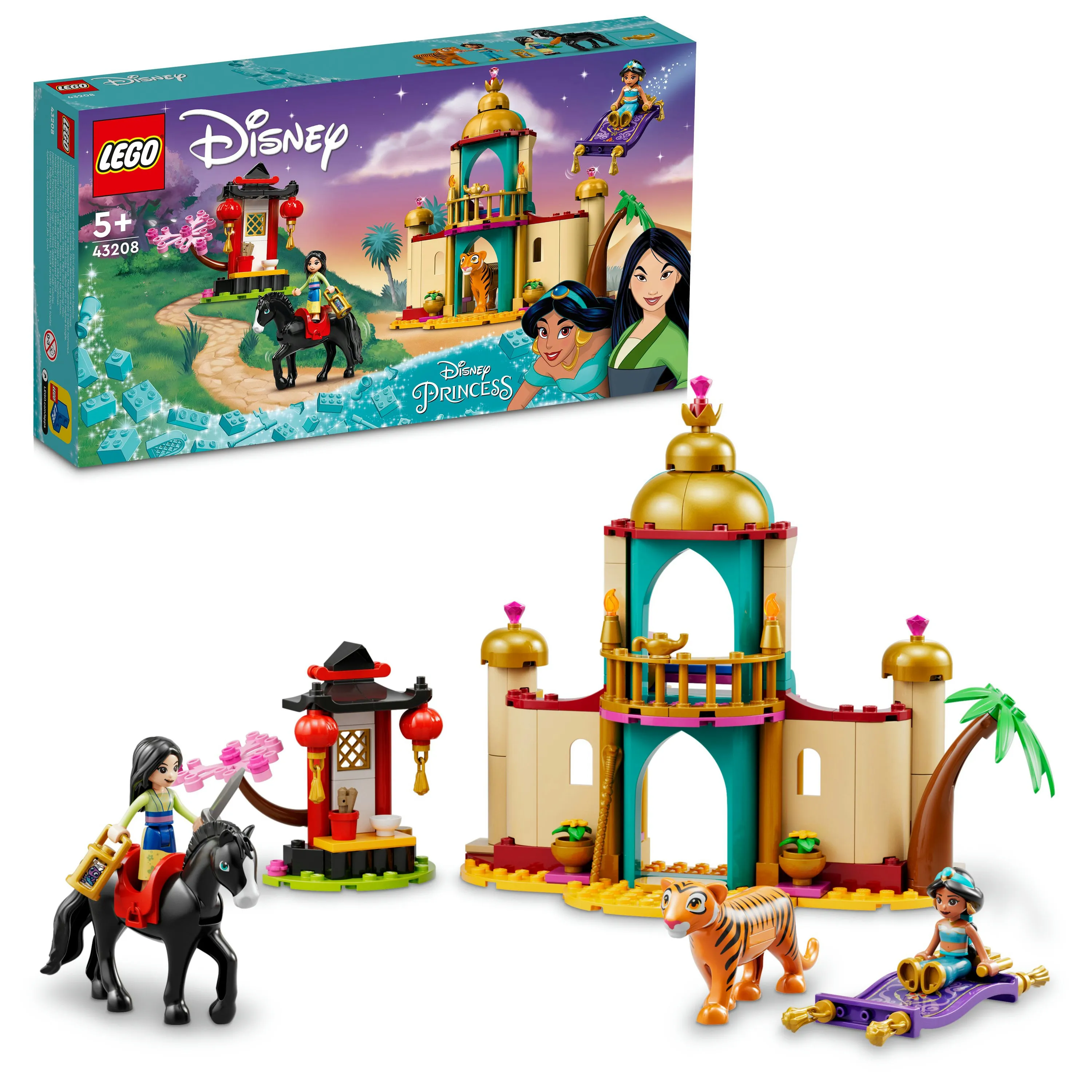 Lego Disney Princess- Jasmine och Mulans &auml;ventyr 43208