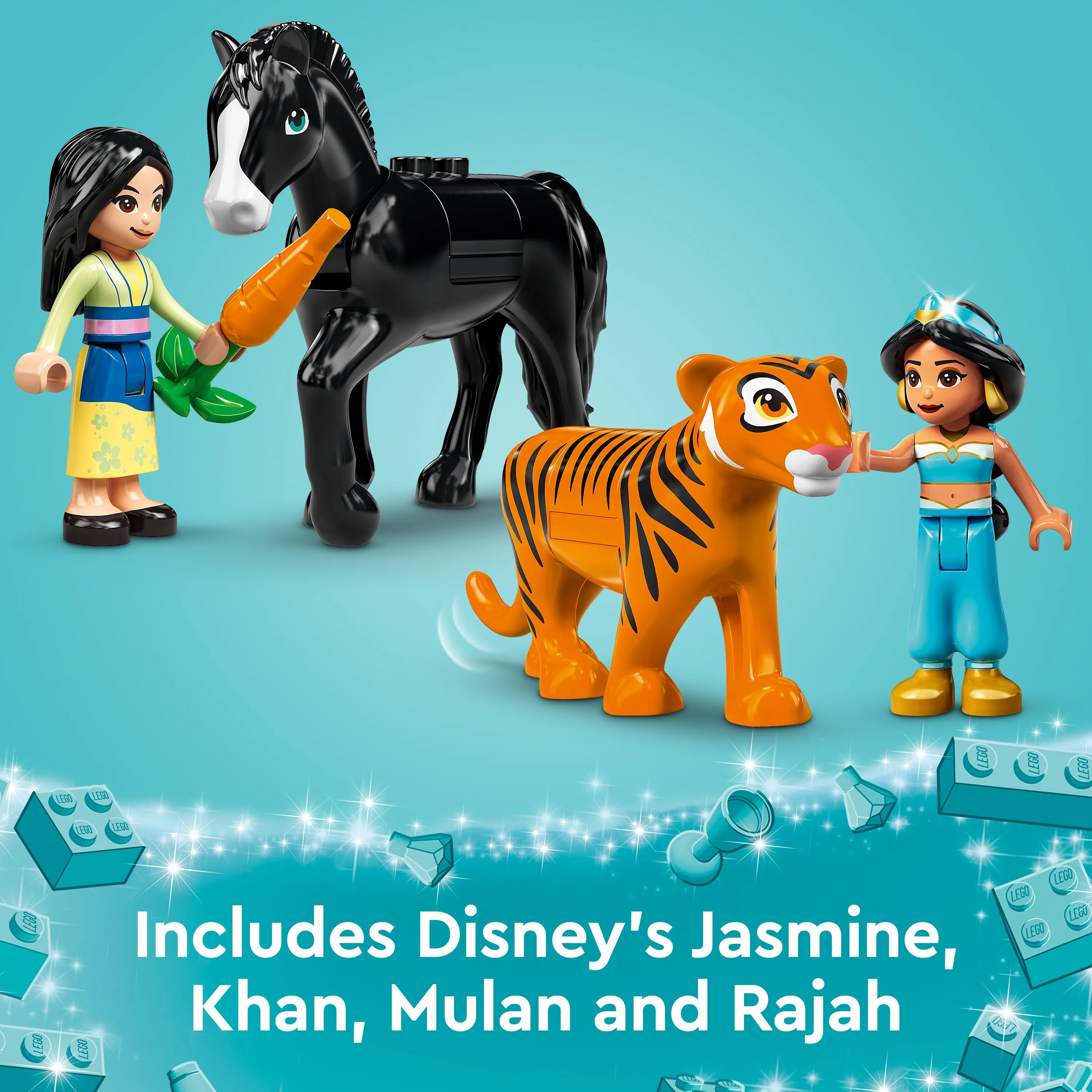 Lego Disney Princess- Jasmine och Mulans &auml;ventyr 43208