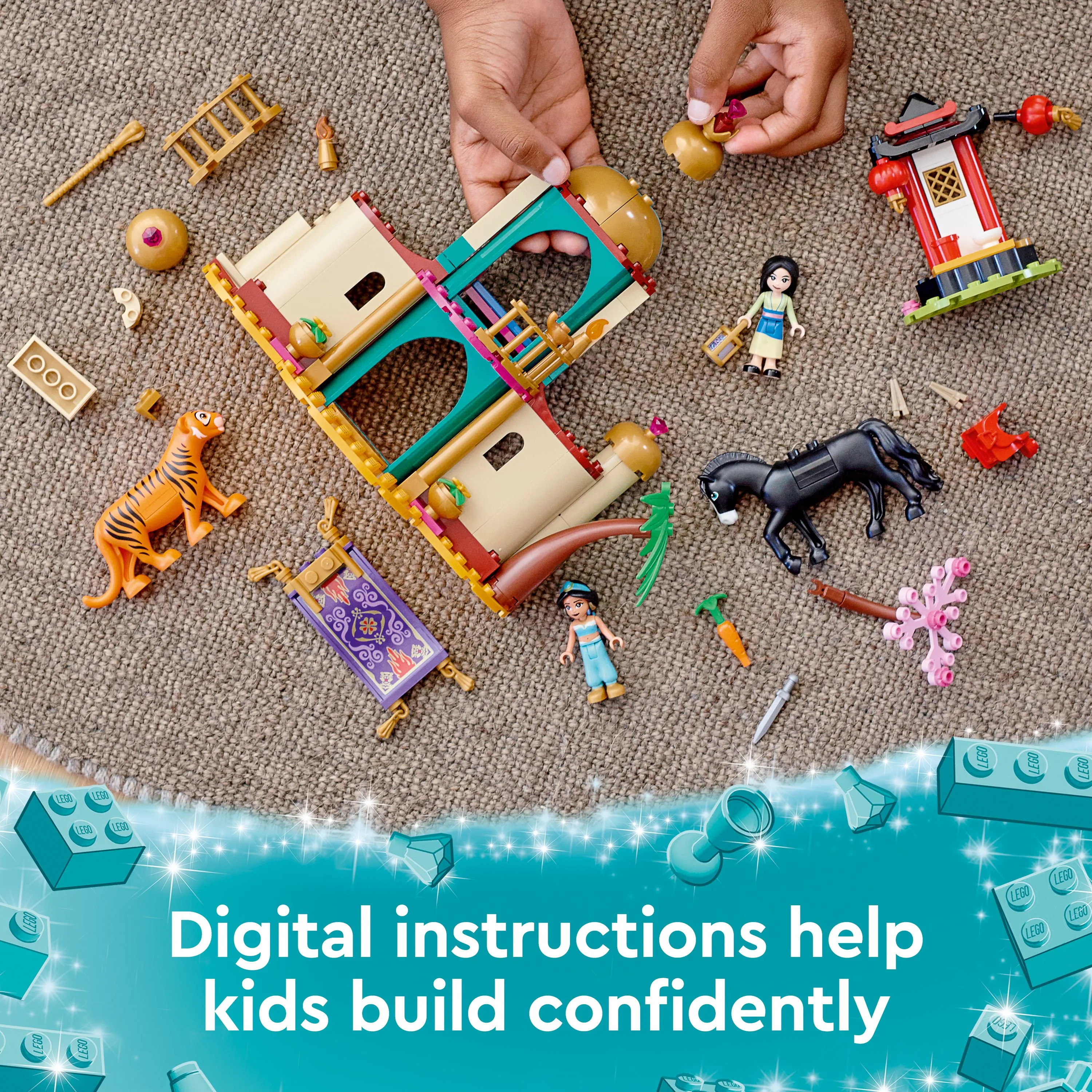 Lego Disney Princess- Jasmine och Mulans &auml;ventyr 43208