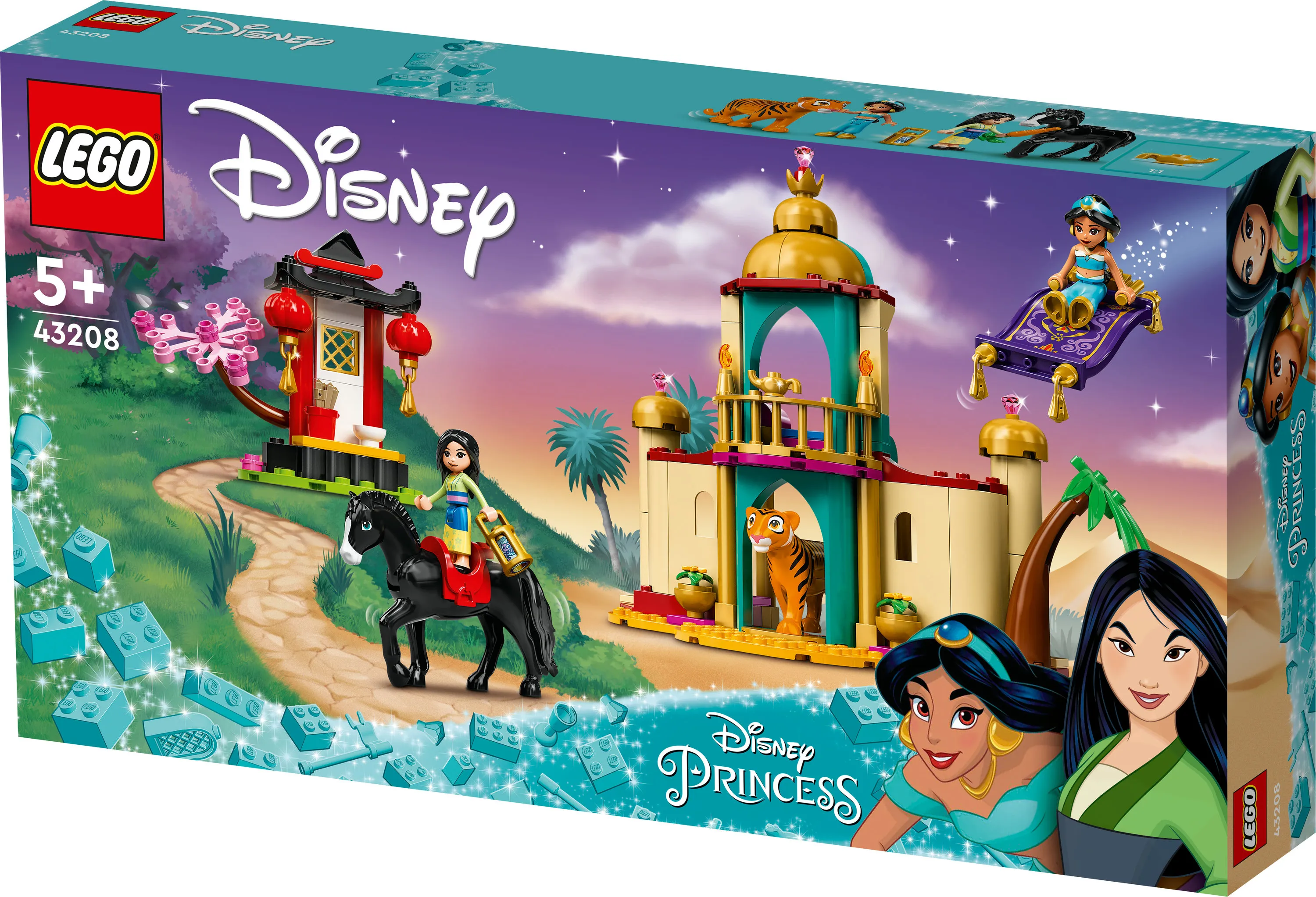 Lego Disney Princess- Jasmine och Mulans &auml;ventyr 43208