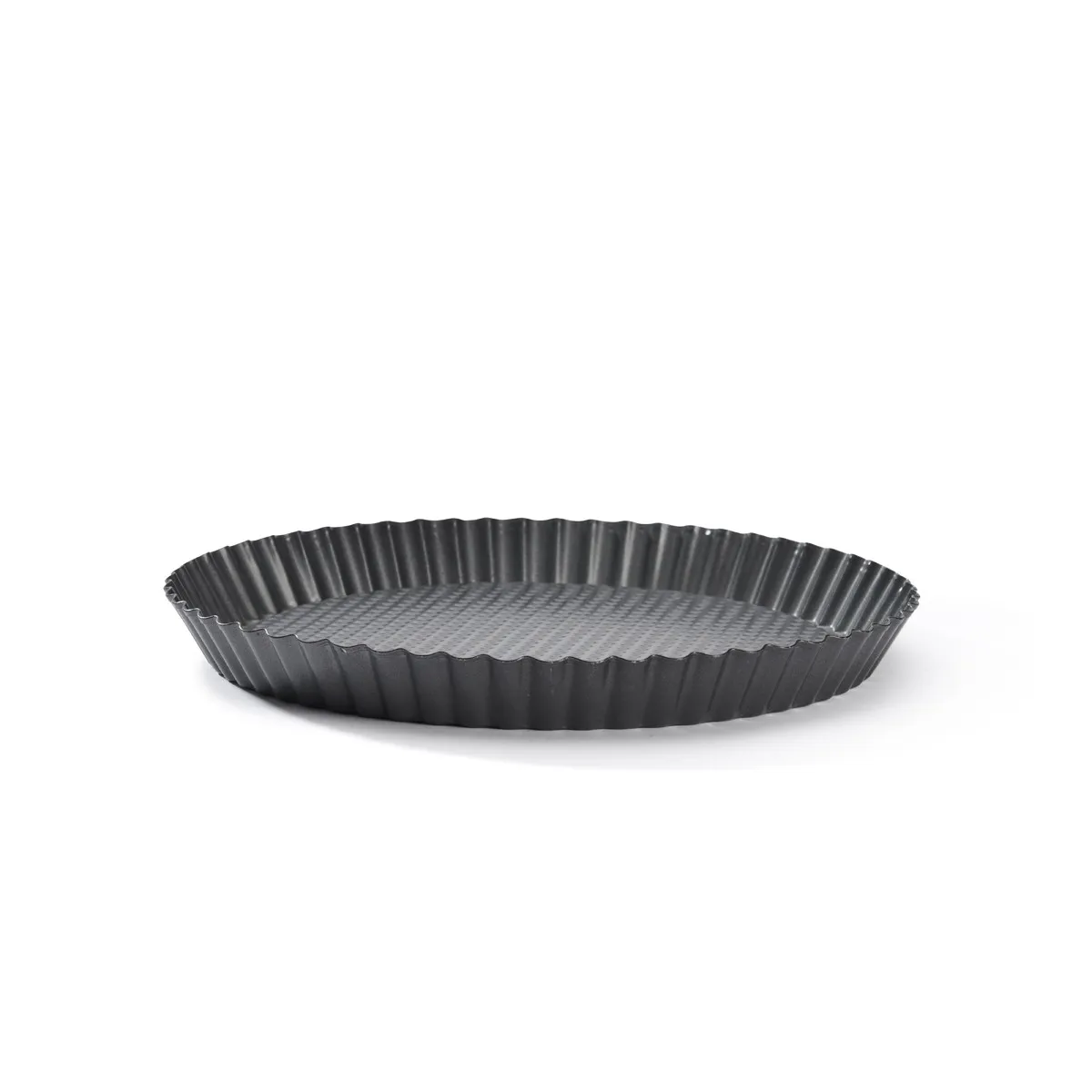 de Buyer 4707.28 Py&ouml;re&auml; tarttumaton ter&auml;ksinen piirakkavuoka, 28 cm