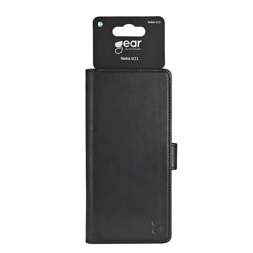GEAR Wallet, Nokia G21 - Wallet Case, Black