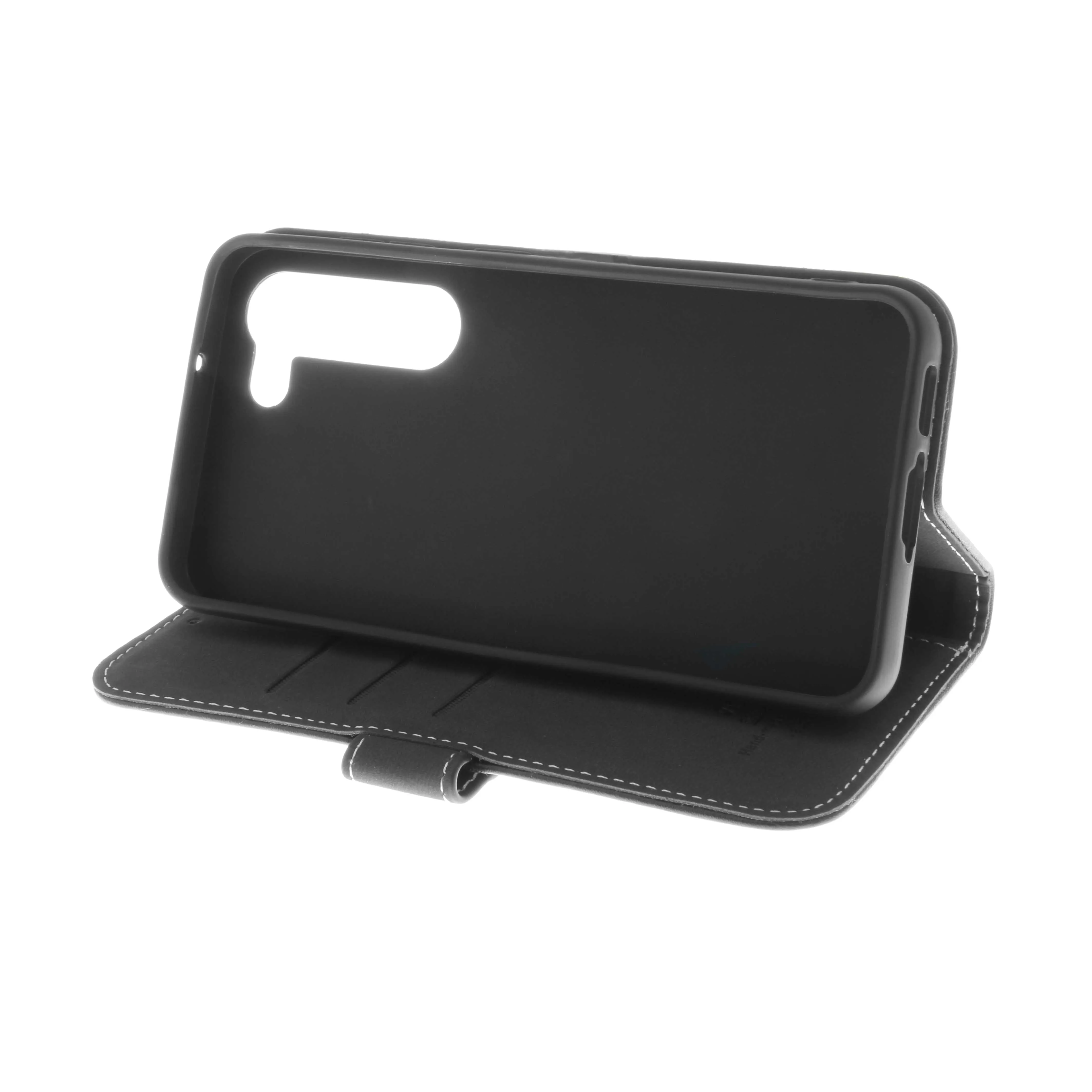 Insmat Flip Case, Galaxy S23 Plus - Wallet Case, Black