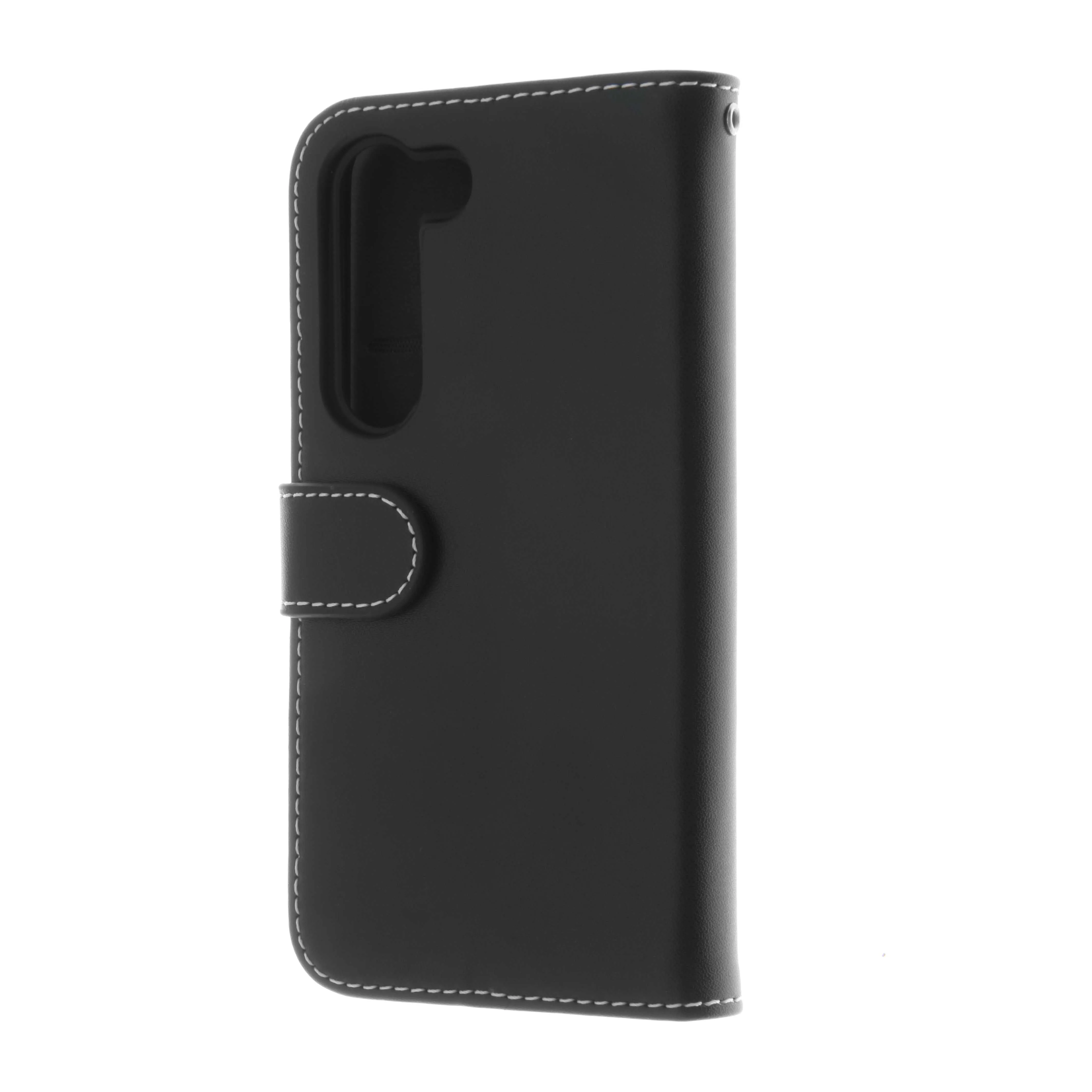 Insmat Flip Case, Galaxy S23 Plus - Wallet Case, Black